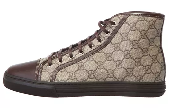 Кроссовки мужские Gucci High-top, коричневый