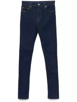 Gucci узкие джинсы, синий