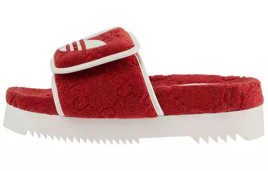 Сандалии женские Gucci Yeezy Boost 750, красный