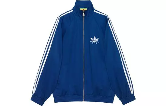 Олимпийка женская Gucci x Adidas, синий
