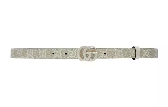 GUCCI Женский кожаный ремень, Beige