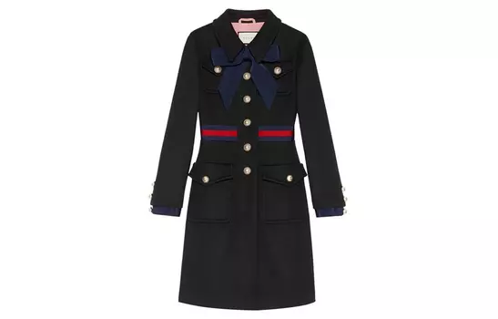 GUCCI Женское пальто, цвет Black