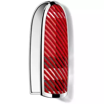 Guerlain, Rouge G De Guerlain, футляр с двойным зеркалом, футляр для помады с зеркалом, графический тартан (роскошный бархат)