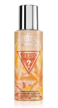 Guess, Destination Ibiza Radiant, парфюмированный спрей для тела с блестками, 250 мл