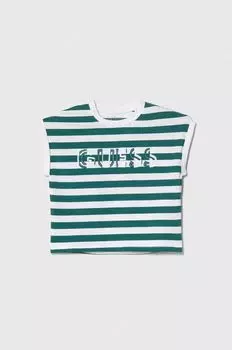 Guess Детская футболка, зеленый