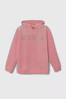 Guess детский свитшот, розовый