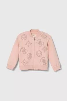 Guess детский свитшот, розовый