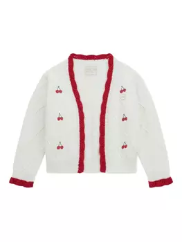 Guess Kids детский кардиган Cherry, белый