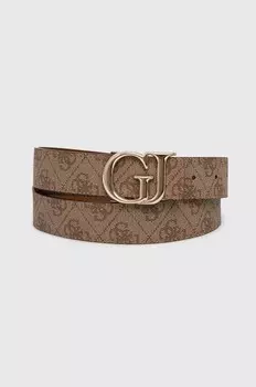 Guess NOREEN двусторонний ремень, бежевый