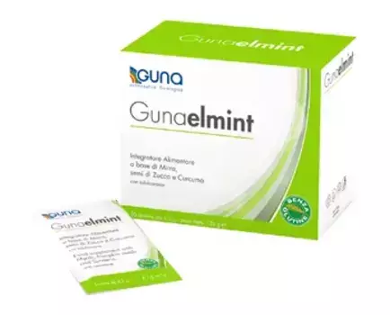 Guna Gunaelmint Добавка для кишечника и мочевыводящих путей, 30 пакетиков