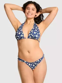 Хадсон Бикини Боттом Pink By Frankies Bikinis, цвет Sunday Denim