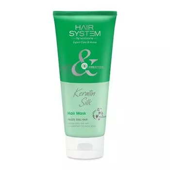 Hair System by Watsons Hair System By Watsons Кератиновая шелковая маска для волос 200 мл, White
