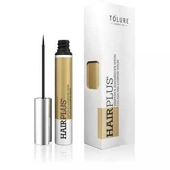 Hairplus Сыворотка для ресниц и бровей 3 мл, Tolure Cosmetics