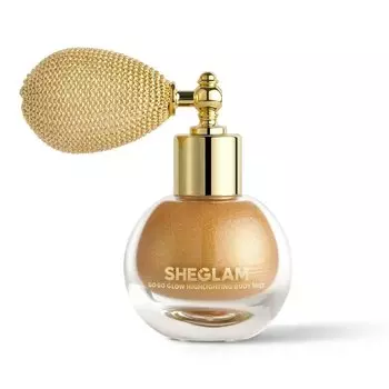 Хайлайтер-спрей для тела Sheglam Go Go Glow, gold
