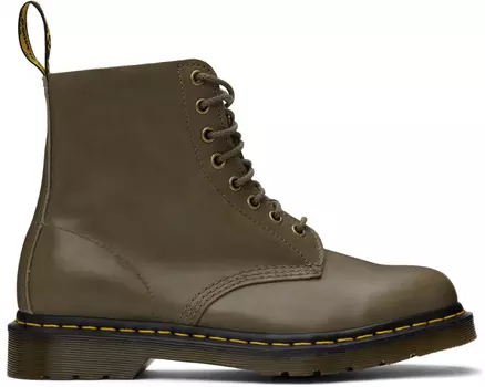 Хаки 1460 Ботинки Pascal Dr. Martens