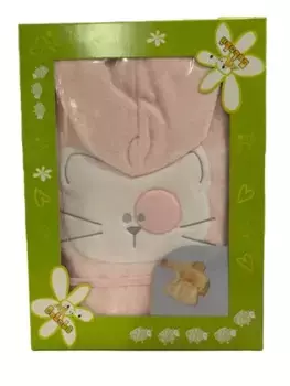 Халат Almatex Coccole Embroidered Terry, розовый