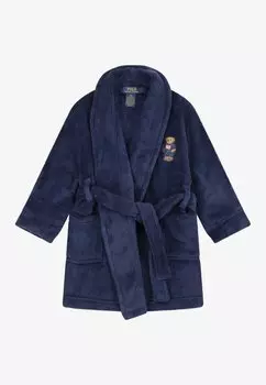 Халат BEAR PATCH ROBE Polo Ralph Lauren, цвет newport navy