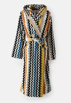 Халат BEST HOODED BATHROBE Missoni, черный