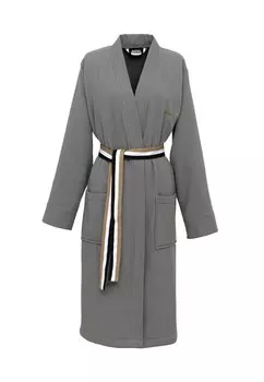 Халат BOSS Long Bathrobe BLINEA, темно-серый