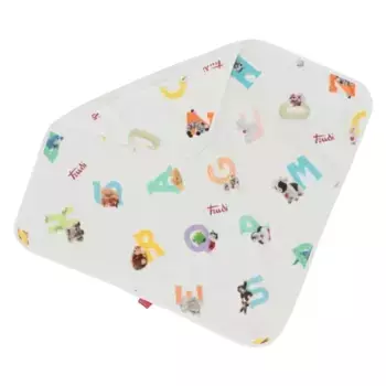 Халат Gabel Baby Triangle Sponge Alphabet Trudi 7575, белый