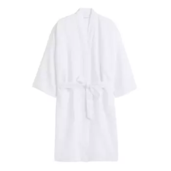 Халат H&amp;M Home Washed Linen, белый