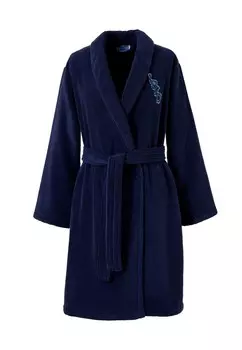 Халат Kenzo Home Long Bathrobe, синий