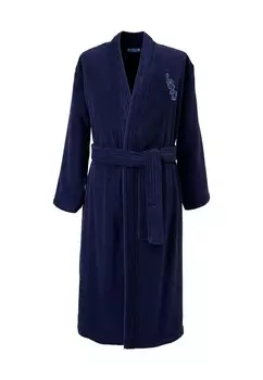 Халат Kenzo Home Long Bathrobe, синий
