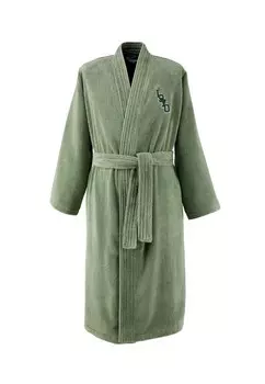 Халат Kenzo Home Long Bathrobe, зеленый