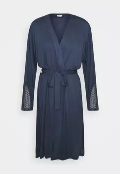 Халат KIMONO LASCANA, темно-синий