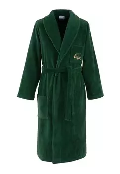Халат LACOSTE Long Bathrobe RENE, зеленый