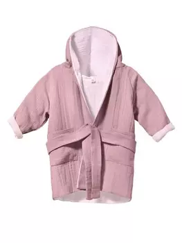 Халат mababu Bathrobe, темно-розовый