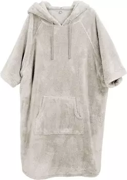 Халат MY HOME Long Bathrobe, серый