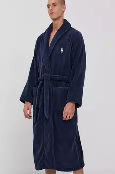Халат Polo Ralph Lauren, темно-синий