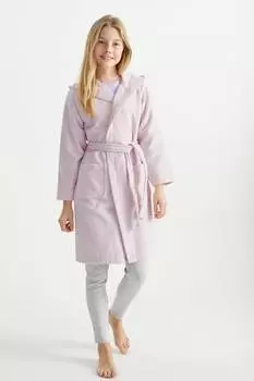Халат с капюшоном C&A, розовый