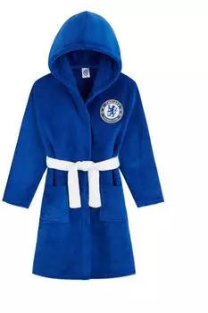 Халат с капюшоном Chelsea FC, синий