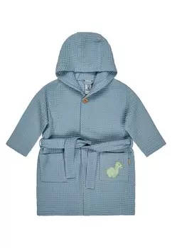 Халат STERNTALER Bathrobe DINO Rexi, синий
