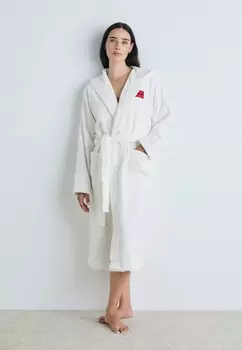 Халат TERRY HOODED GOWN HUGO, белый
