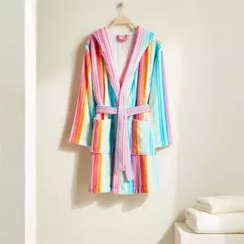 Халат женский хлопок 380 гр/м2 Rainbows El Corte Ingls, разноцветный
