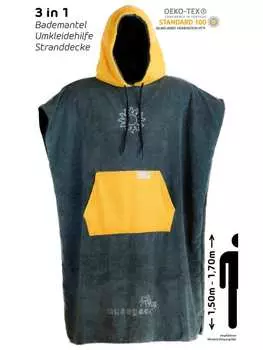Халаты musegear, цвет musegear surf poncho