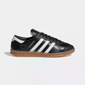 HAMBURG W Adidas Originals женские повседневные кроссовки, чёрный