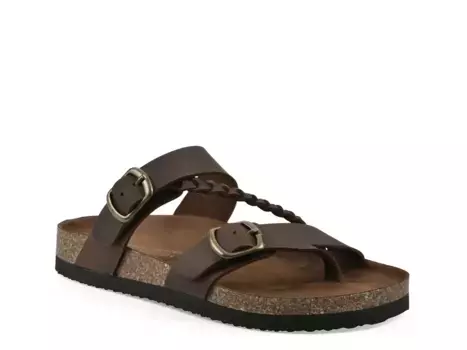 Hammy Сандалии White Mountain, Brown Leather
