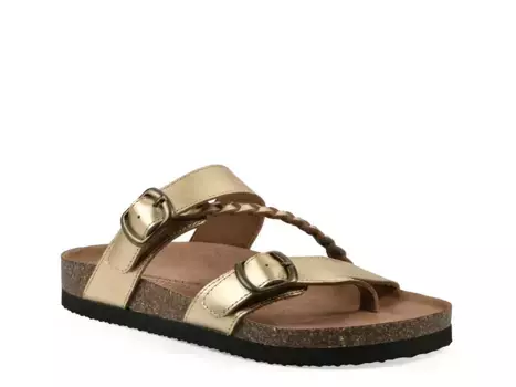 Hammy Сандалии White Mountain, Gold Leather