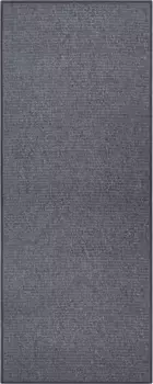 HANSE Home Runner "Boucl", прямоугольный, противоскользящий, имитация сизаля, ковровая дорожка, ковер, для кухни, прихожей, простой 67х200 см, цвет anthrazit