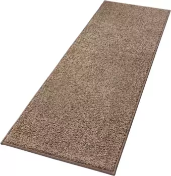 HANSE Home runner "Pure 100", прямоугольный, короткий ворс, однотонный, ковер, современный, гостиная, детская, прихожая 80х200 см, коричневый