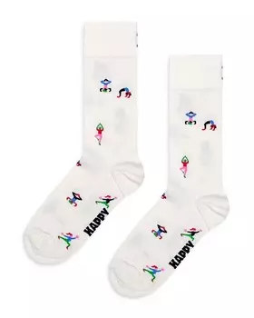 Happy Socks Носки для йоги, белый