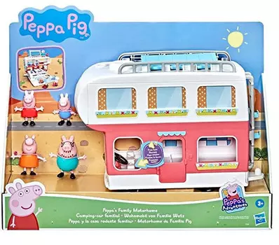 Hasbro, Свинка Пеппа, большой семейный кемпер + 4 фигурки, F2182