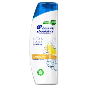 Head&Shoulders Citrus Fresh шампунь для волос против перхоти, 400 мл