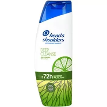 Head & Shoulders Шампунь против перхоти Deep Cleanse Oil Control 300 мл