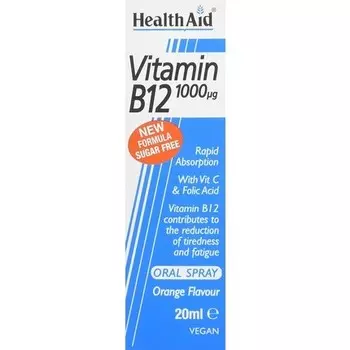HealthAid Витамин B12 1000г Спрей 20мл