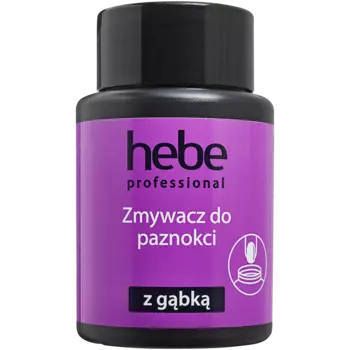 Hebe Professional жидкость для снятия лака с губкой, 75 мл